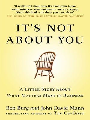 cover image of It's Not About You